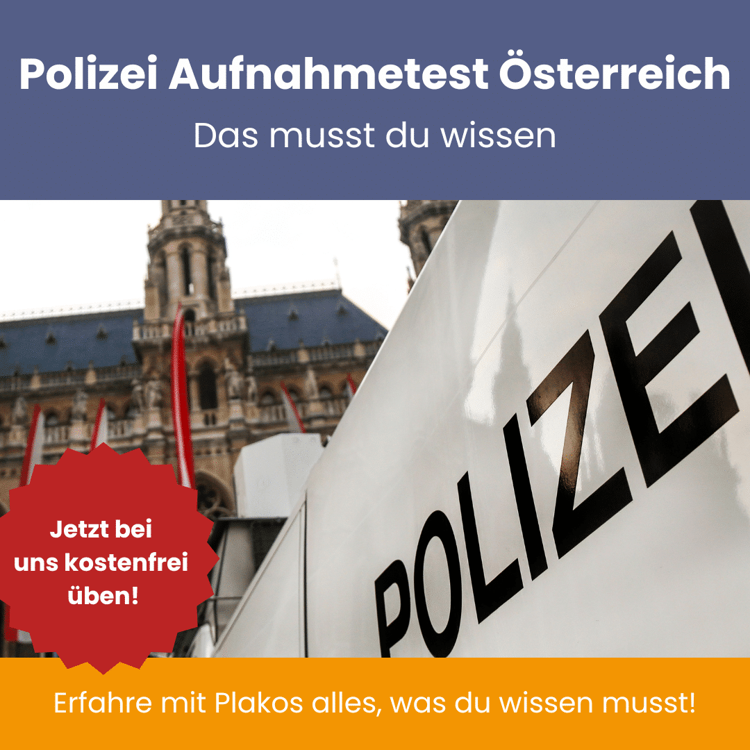 Polizei Aufnahmetest Österreich: Vorbereitung & Übungen 2026
